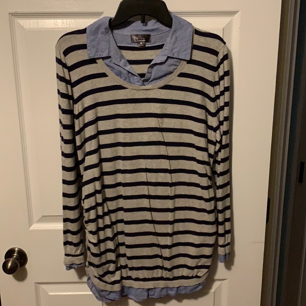 XL Oh Baby by Motherhood maternity top.